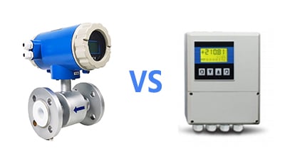 Difference between flow meter and flow transmitter