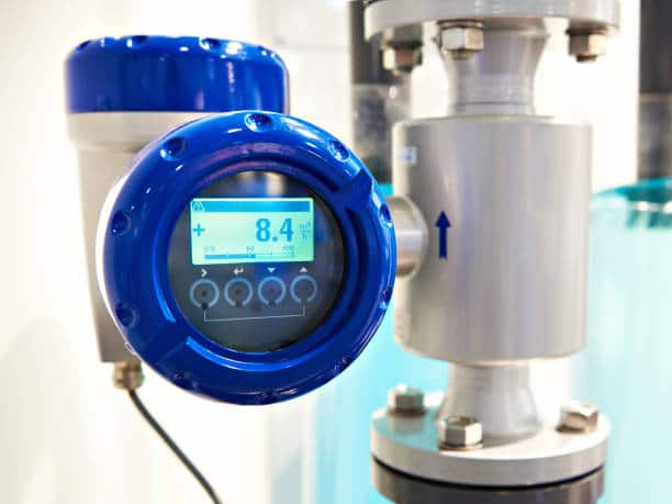 application of the law to electromagnetic flowmeters