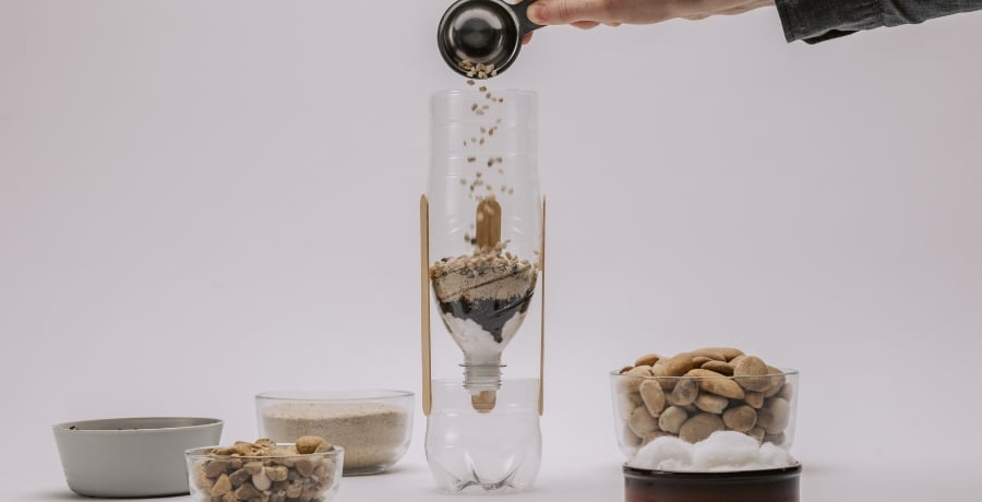 Filtration is one of the physical processes of water purification