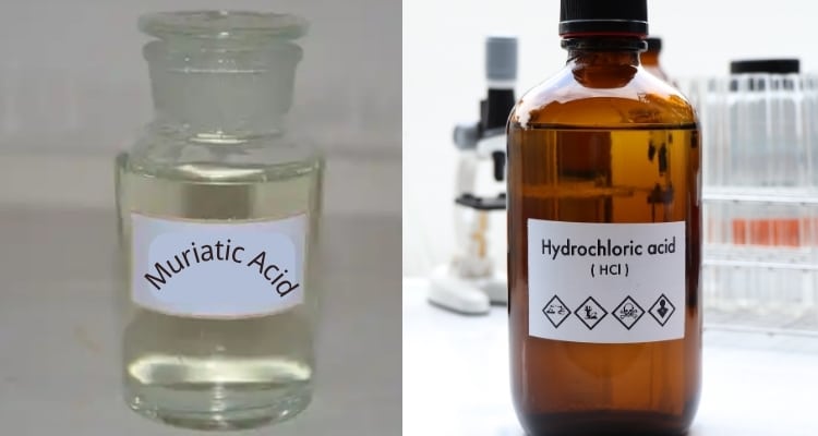 Muriatic Acid vs. Hydrochloric Acid