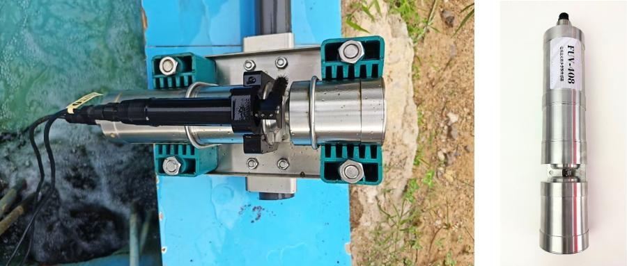 spectral sensor for industrial wastewater influent and effluent monitoring